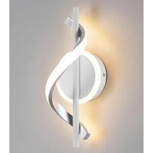 LED Wall Sconces Indoor, 12W LED Wall Mount Lights, Modern Spiral Wall Lamp